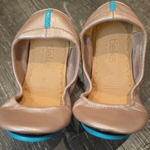 Tieks Rose Gold Ballet Flats